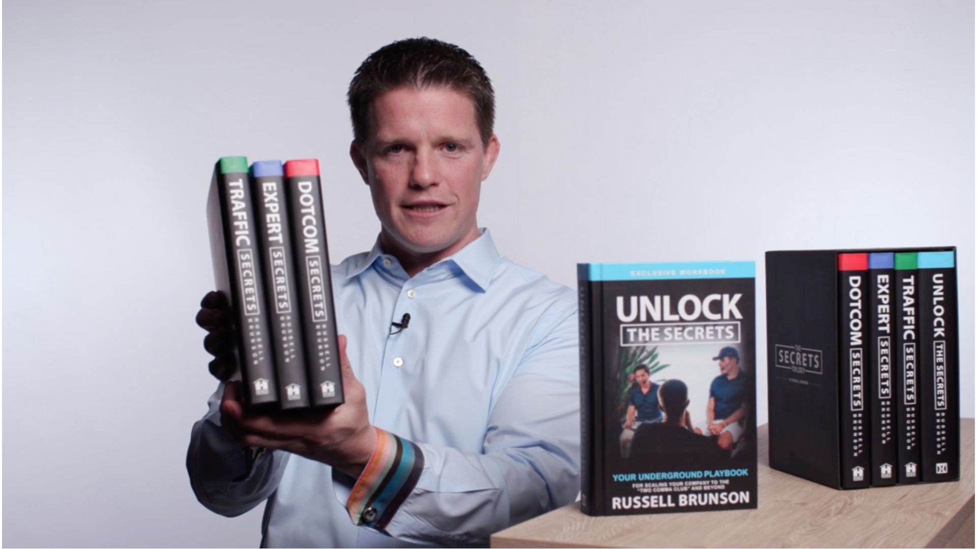 Russell Brunson - Box de livros