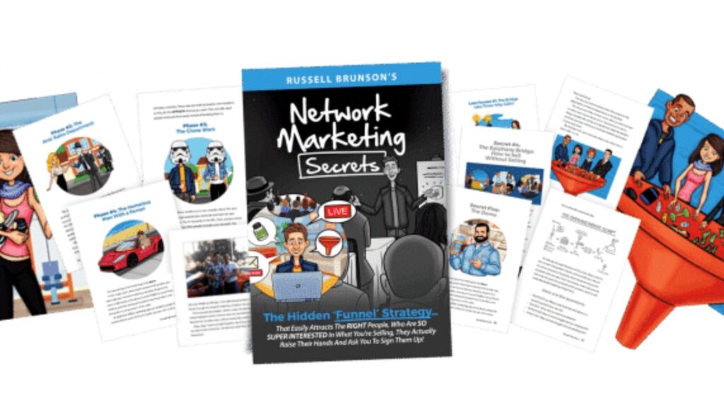 Network Marketing Secrets: Russell Brunson é os funis offline para Marketing de rede
