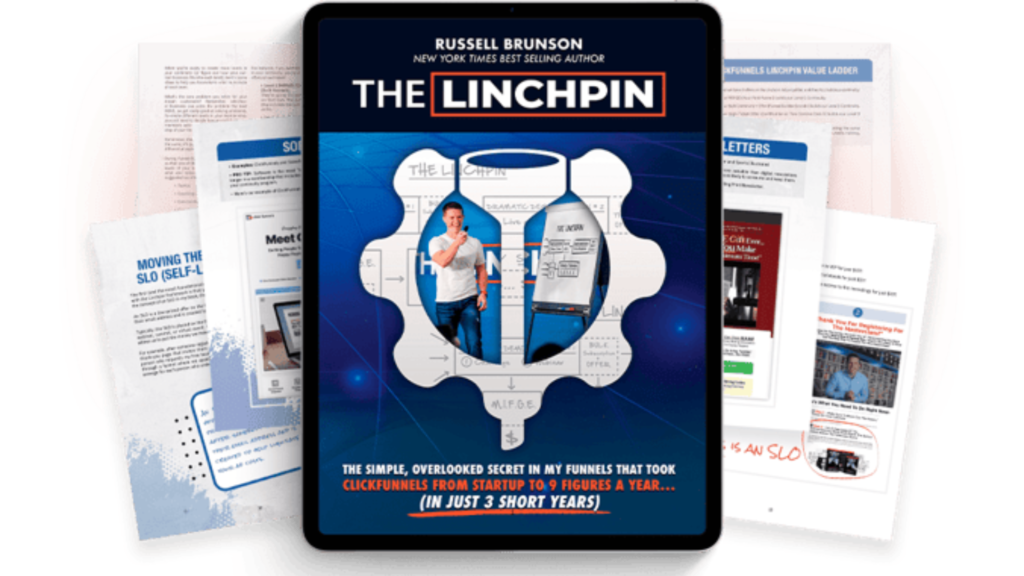Russell Brunson The Linchpin: como criar um negócio de $ 100 milhões