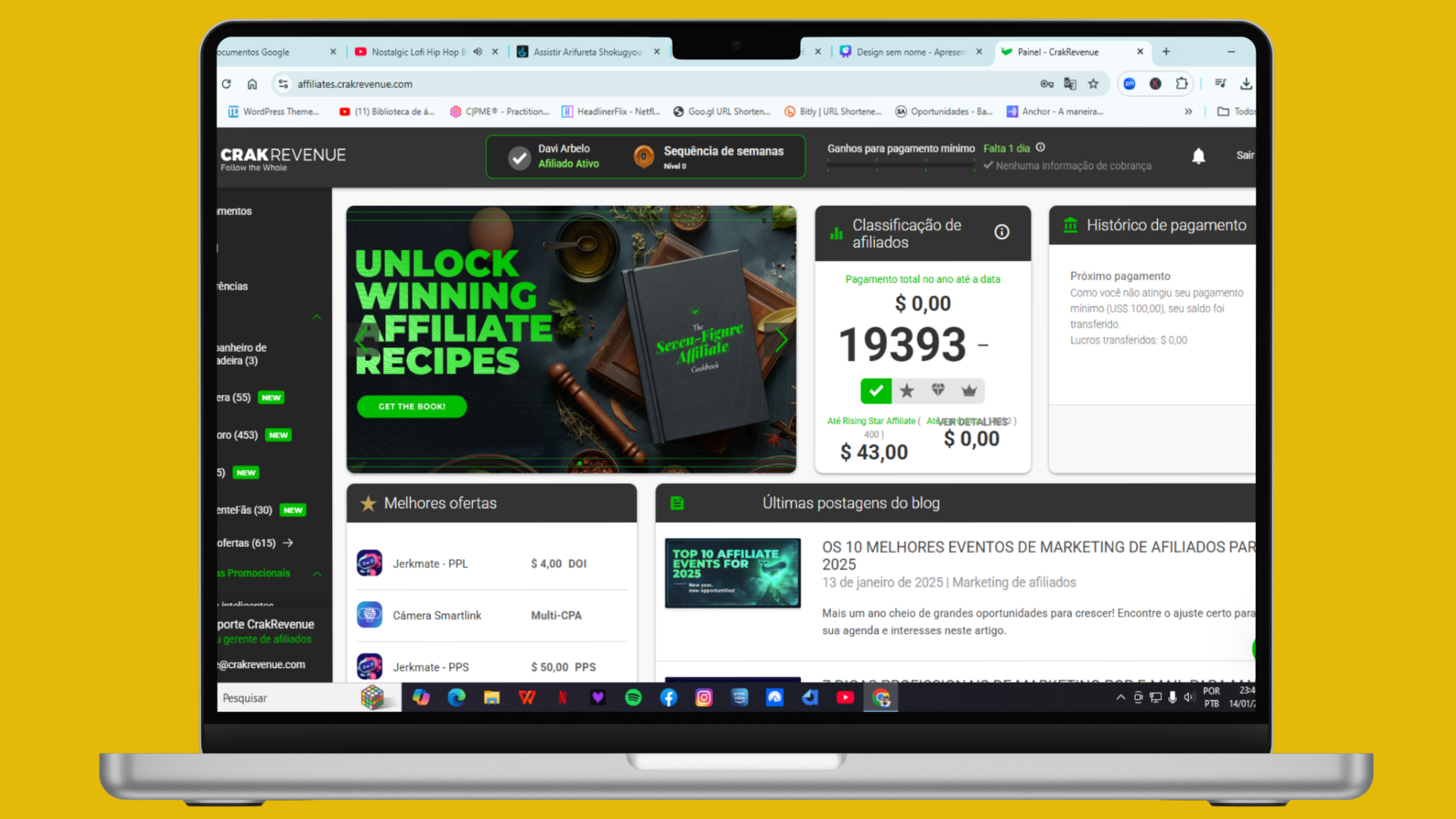 Crak Revenue: melhor rede de CPA para afiliados no Nicho Hot 