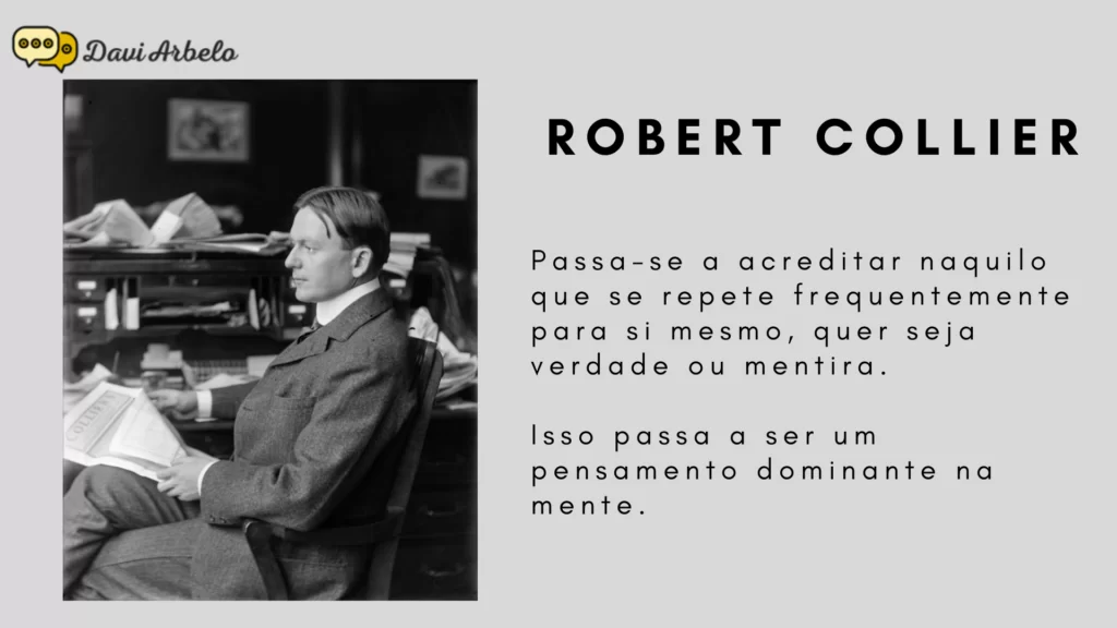 Faça-me um favor: uma carta de vendas de Robert Collier...