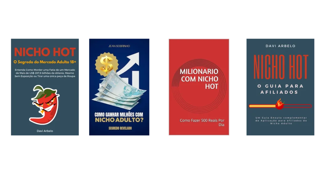 Nicho Hot melhores livros de marketing e negócios do mercado adulto