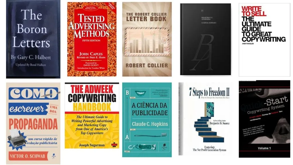 Os melhores livros clássicos para estudar copywriting